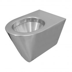 650600 Edelstahl WC Komfort Silent mit 3 mm Push-Fit